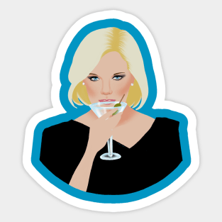 Raise a glass to Ava Sticker